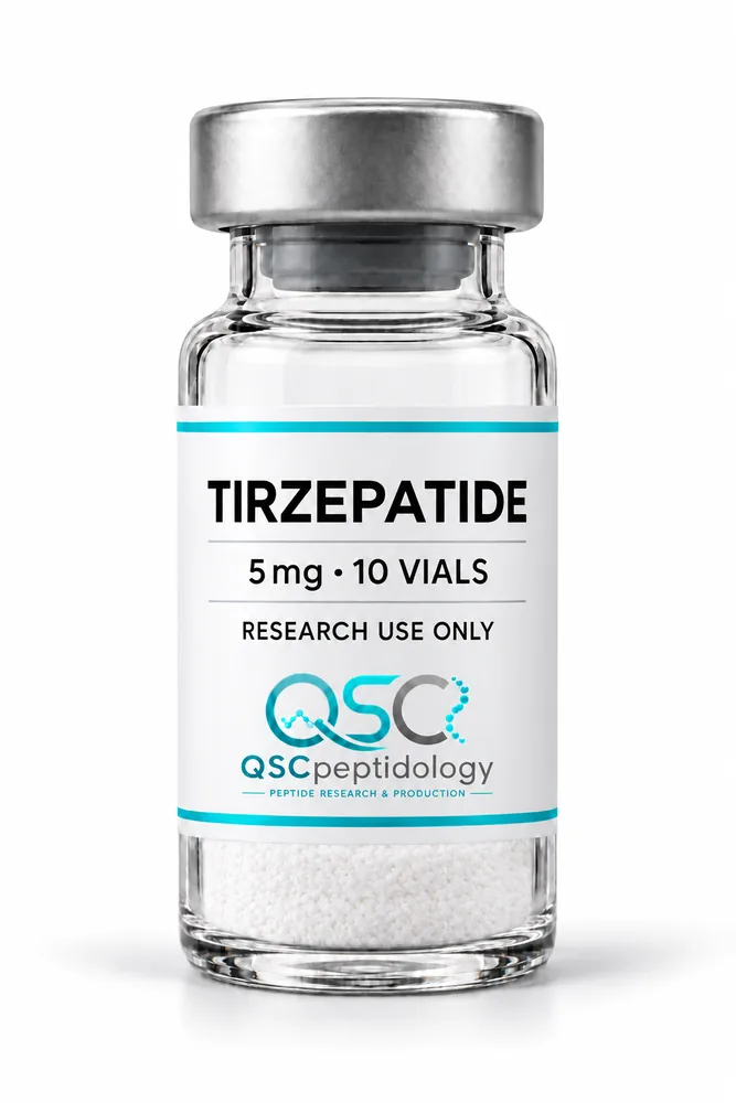 Tirzepatide 5mg (Paquet de 10 flacons) QSC Peptidology